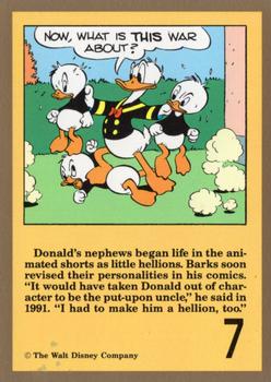 1992 Gladstone Carl Barks Heroes and Villains #7 Huey, Dewey & Louie Back