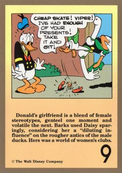 1992 Gladstone Carl Barks Heroes and Villains #9 Daisy Duck Back