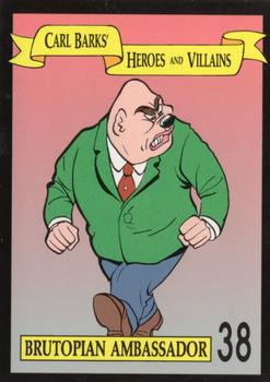 1992 Gladstone Carl Barks Heroes and Villains #38 Brutopian Ambassador Front
