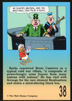 1992 Gladstone Carl Barks Heroes and Villains #38 Brutopian Ambassador Back