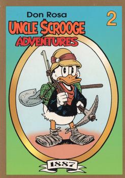 1996 Gladstone Don Rosa Uncle Scrooge Adventures #2 1887 Front