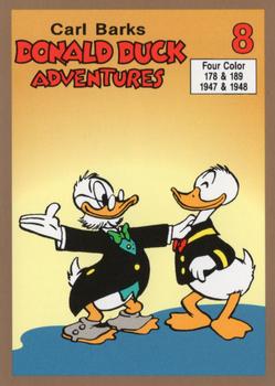 1994 Gladstone Carl Barks Donald Duck Adventures #8 Four Color 178 & 189 1947 & 1948 Front