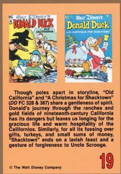 1994 Gladstone Carl Barks Donald Duck Adventures #19 Four Color 328, 1951 and 367, 1952 Back