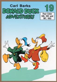 1994 Gladstone Carl Barks Donald Duck Adventures #19 Four Color 328, 1951 and 367, 1952 Front