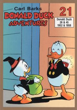 1994 Gladstone Carl Barks Donald Duck Adventures #21 Donald Duck 26 & 45 1952 & 1956 Front