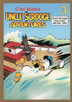 1992 Gladstone Carl Barks Uncle Scrooge Adventures #3 Uncle Scrooge Four Color 495 (#3), 1953 Front