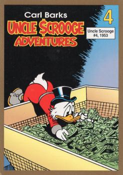 1992 Gladstone Carl Barks Uncle Scrooge Adventures #4 Uncle Scrooge #4, 1953 Front