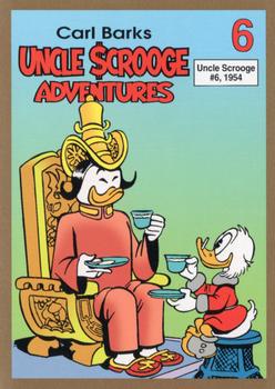 1992 Gladstone Carl Barks Uncle Scrooge Adventures #6 Uncle Scrooge #6, 1954 Front