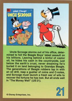 1992 Gladstone Carl Barks Uncle Scrooge Adventures #21 Uncle Scrooge #21, 1958 Back