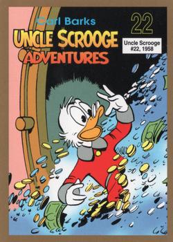 1992 Gladstone Carl Barks Uncle Scrooge Adventures #22 Uncle Scrooge #22, 1958 Front