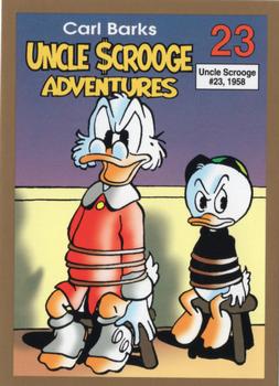 1992 Gladstone Carl Barks Uncle Scrooge Adventures #23 Uncle Scrooge #23, 1958 Front