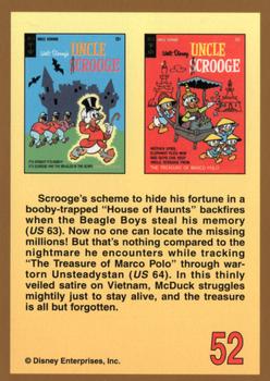 1992 Gladstone Carl Barks Uncle Scrooge Adventures #52 Uncle Scrooge #63 and 64, 1966 Back
