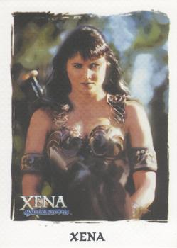 2004 Rittenhouse Xena Art & Images - Promos #P1 Xena, Warrior Princess Front