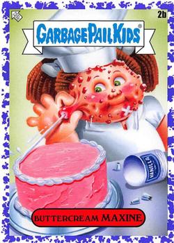 2021 Topps Garbage Pail Kids: Food Fight! - Jelly Purple #2b Buttercream Maxine Front