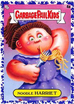 2021 Topps Garbage Pail Kids: Food Fight! - Jelly Purple #4a Noodle Harriet Front