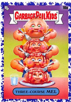2021 Topps Garbage Pail Kids: Food Fight! - Jelly Purple #10a Three-Course Mel Front