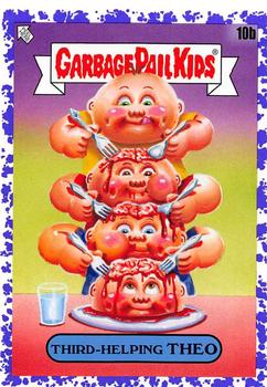 2021 Topps Garbage Pail Kids: Food Fight! - Jelly Purple #10b Third-Helping Theo Front