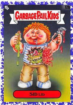 2021 Topps Garbage Pail Kids: Food Fight! - Jelly Purple #12b Sid Lid Front