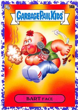 2021 Topps Garbage Pail Kids: Food Fight! - Jelly Purple #14b Bart Face Front
