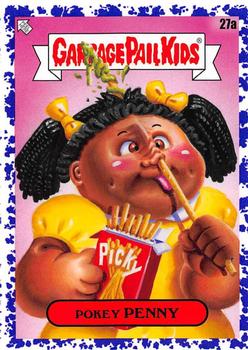 2021 Topps Garbage Pail Kids: Food Fight! - Jelly Purple #27a Pokey Penny Front