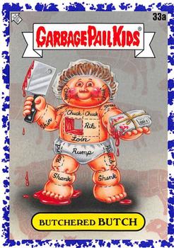 2021 Topps Garbage Pail Kids: Food Fight! - Jelly Purple #33a Butchered Butch Front