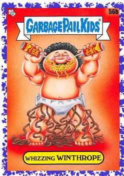 2021 Topps Garbage Pail Kids: Food Fight! - Jelly Purple #56b Whizzing Winthrope Front