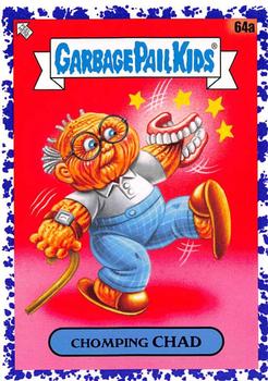 2021 Topps Garbage Pail Kids: Food Fight! - Jelly Purple #64a Chomping Chad Front