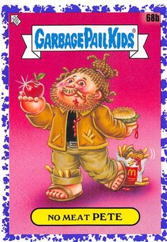 2021 Topps Garbage Pail Kids: Food Fight! - Jelly Purple #68b No Meat Pete Front