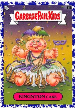 2021 Topps Garbage Pail Kids: Food Fight! - Jelly Purple #71a Kingston Cake Front