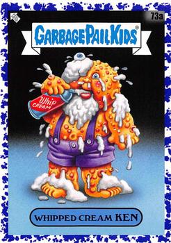 2021 Topps Garbage Pail Kids: Food Fight! - Jelly Purple #73a Whipped Cream Ken Front