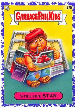 2021 Topps Garbage Pail Kids: Food Fight! - Jelly Purple #77b Still Life Stan Front