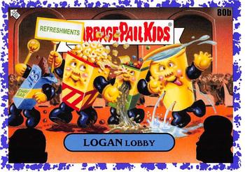 2021 Topps Garbage Pail Kids: Food Fight! - Jelly Purple #80b Logan Lobby Front