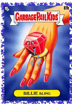 2021 Topps Garbage Pail Kids: Food Fight! - Jelly Purple #87b Billie Bling Front