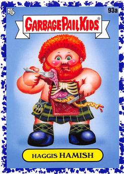 2021 Topps Garbage Pail Kids: Food Fight! - Jelly Purple #93a Haggis Hamish Front
