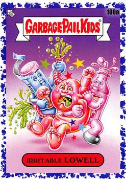 2021 Topps Garbage Pail Kids: Food Fight! - Jelly Purple #100a Irritable Lowell Front