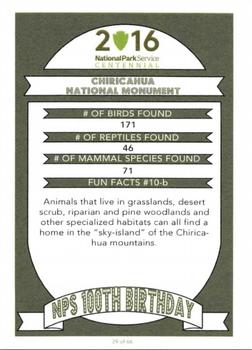 2016 National Park Service Centennial #29 Coatimundi Back