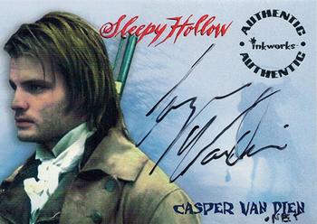 1999 Inkworks Sleepy Hollow - Autographs #A4 Casper van Dien Front