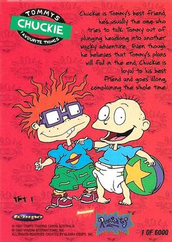 1997 Tempo Rugrats - Tommy's Favourite Things #TFT1 Chuckie Back