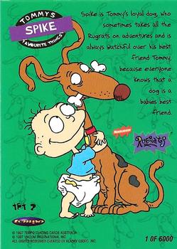 1997 Tempo Rugrats - Tommy's Favourite Things #TFT2 Spike Back