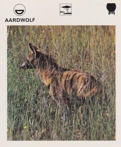 1975-80 Leisure Books Wildlife Treasury #6101-02 Aardwolf Front