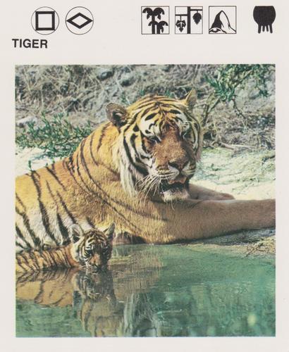 1975-80 Leisure Books Wildlife Treasury #6133-11 Tiger Front