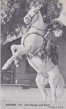 1959 Nu-Cards TV Western Stars #110 Lone Ranger / Silver Front