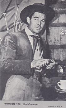 1959 Nu-Cards TV Western Stars #208 Rod Cameron Front