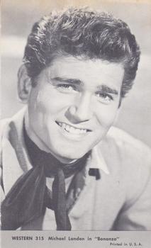 1959 Nu-Cards TV Western Stars #315 Michael Landon Front