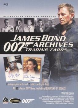 2009 Rittenhouse James Bond Archives - Promos #P2 Camille Back