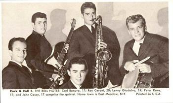 1959 Nu-Cards Rock & Roll #5 The Bell Notes Front
