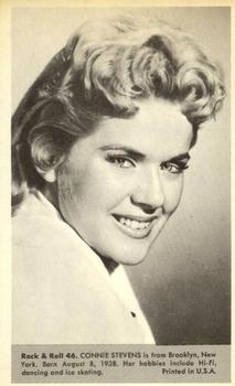 1959 Nu-Cards Rock & Roll #46 Connie Stevens Front