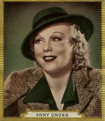 1934 Haus Bergmann Die Bunted Welt Des Films #24 Anny Ondra Front