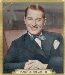 1934 Haus Bergmann Die Bunted Welt Des Films #129 Maurice Chevalier Front