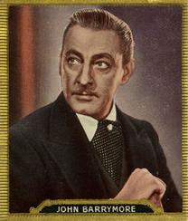1934 Haus Bergmann Die Bunted Welt Des Films #132 John Barrymore Front